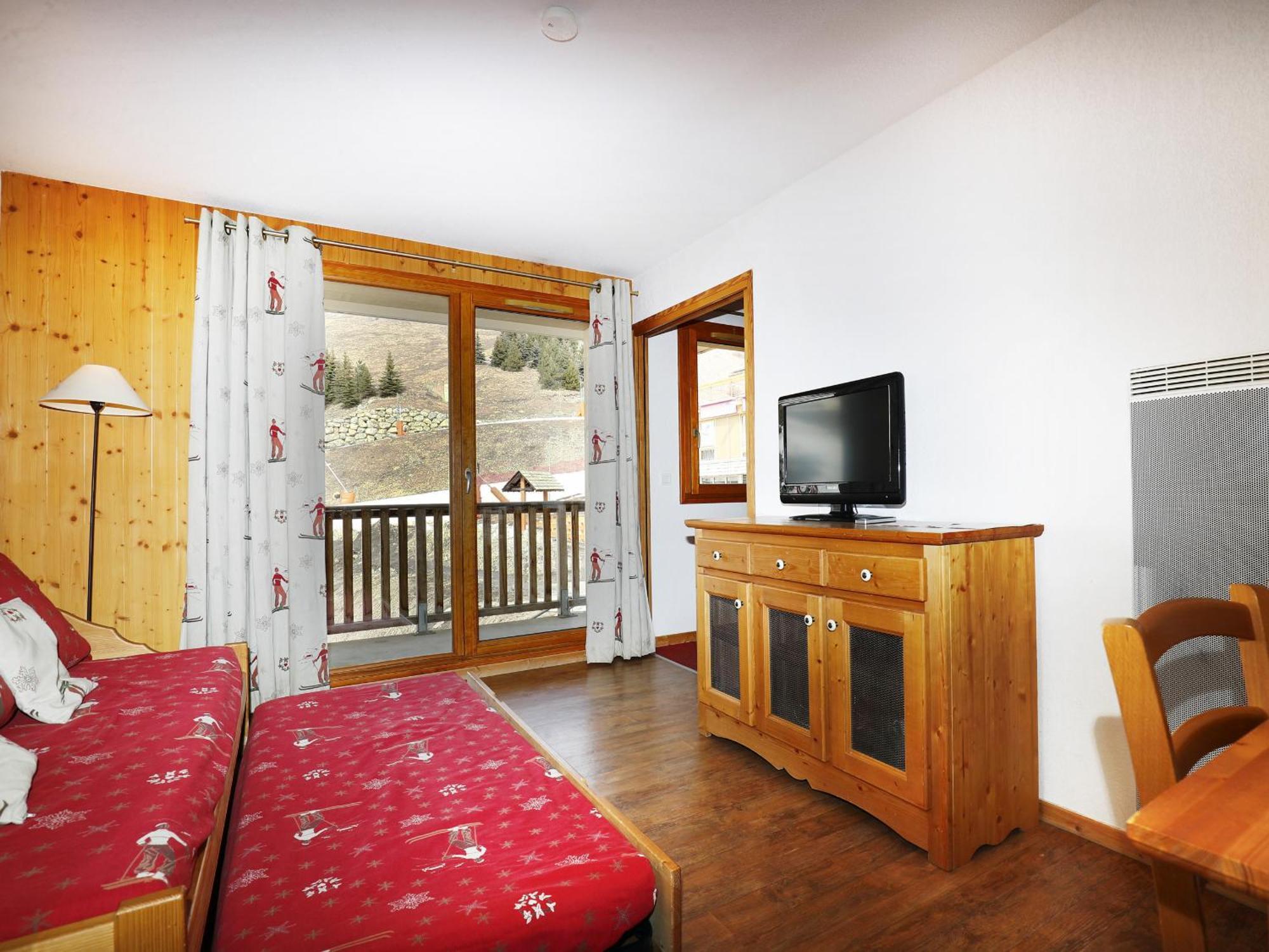 B304- Appartement 2 Pieces 4 Personnes Orcières Buitenkant foto